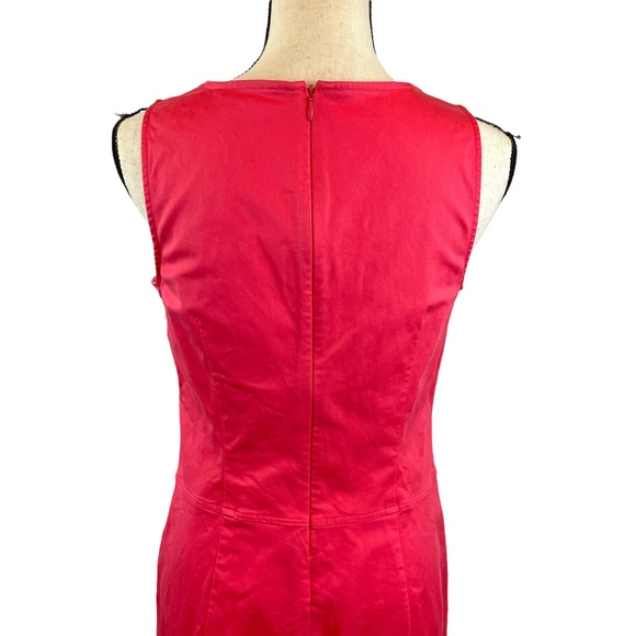 WOMENS BODEN CORAL CHINO TUNIC SLEEVELESS SHEATH DRESS SIZE 4L - Picture 8 of 10